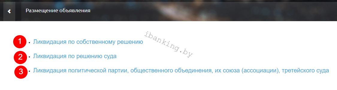журнадл юстиция беларуси - ликвидация ИП-4