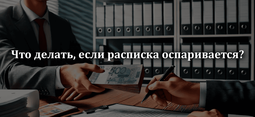 Расписка - что это такое и зачем она нужна