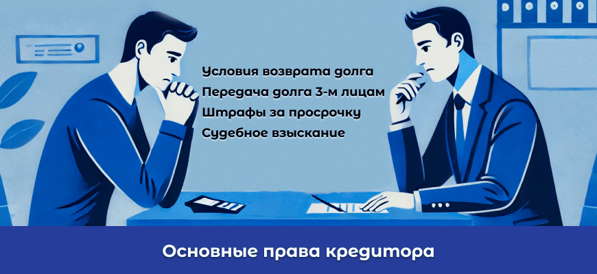Кредитор - права, расчеты, требования, ликвидация